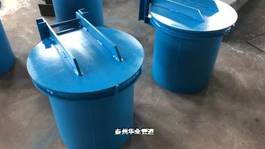 帶短節(jié)自復位重力防爆門